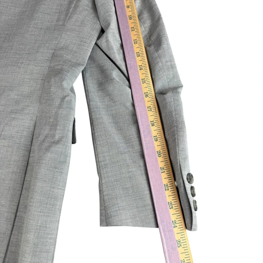 Kenneth Cole‎ Reaction Mens Light Gray 2 Button Blazer Sport Coat Jacket